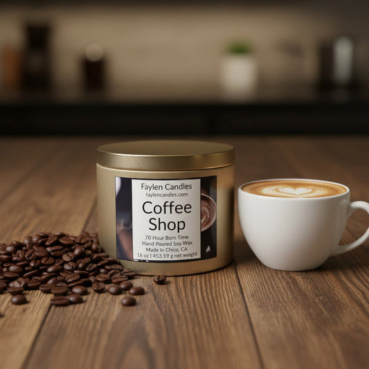 Coffee Shop Soy Wax Candle
